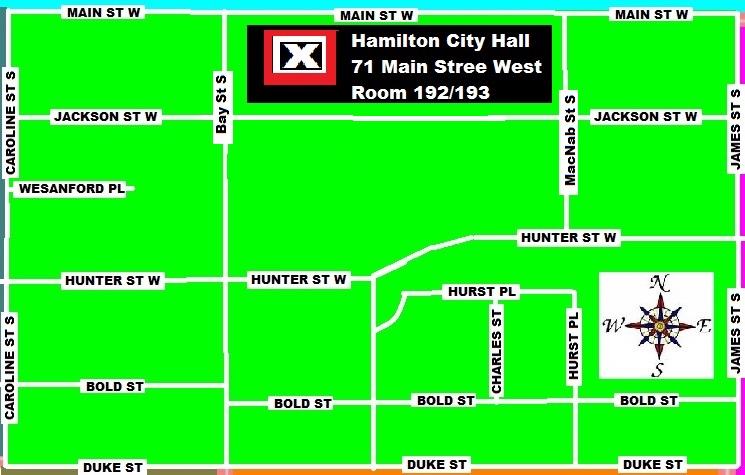 Map of Advance Voting Location