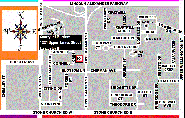 Street Boundary Map for Poll 2