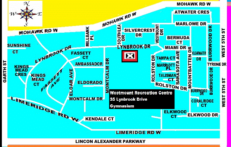 Street Boundary Map for Poll 2
