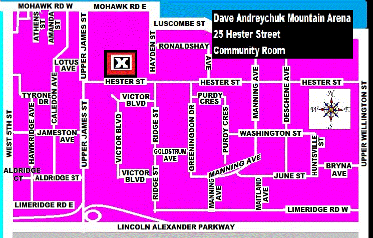 Street Boundary Map for Poll 2